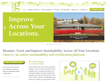 Tablet Screenshot of class-g.org